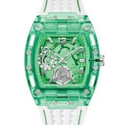 GUESS Phoenix Men Skeleton Dial & Straps Analogue Watch GW0499G10-image-8