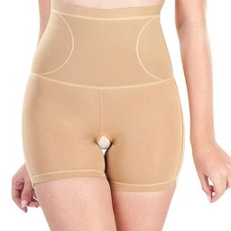 Veeva Beauty & Fashion women Beige shapewear tummy shaper for waist thigh body hips-image-100