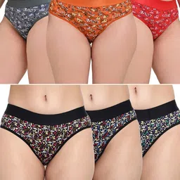 FiveFlag Mid-Rise Cotton Blend Briefs-image-5