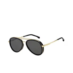 Hugo Boss Men Full Rim UV Protected Aviator Sunglasses 2039002M256IR-picture-1
