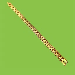 Dynamic Retail Global Men Gold-Plated Link Bracelet-image-17