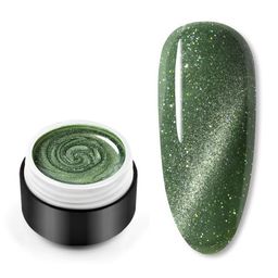 BELLE GAGA Laser Glitter Galaxy Cat Eye Magic Chameleon Nail Polish - 5 ml - Shade S23-image-80