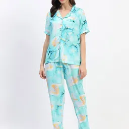 MADAME M SECRET Women Printed Night suit-image-87