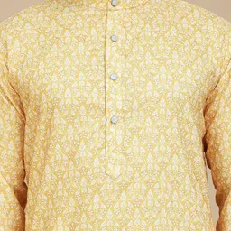 Anouk Rustic Men Floral Printed Sequinned Kurta image 2