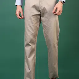V-Mart Men Textured Chinos Trousers-image-48
