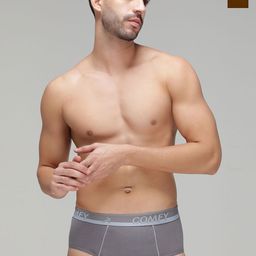 AMUL COMFY Men Pack Of 2 Pure Cotton Mid-Rise Basic Briefs-picture-30