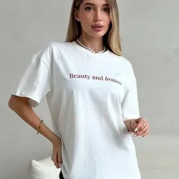 LULU & SKY Women Typography Printed T-shirt-picture-16