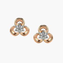 VALANOVA 18K White Gold 0.50 Ct Lab Grown Diamond Earrings-image-87