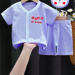 Fancy Walas Infants 3-Pcs Printed Pure Cotton Baby Apparel Gift Set-image-72