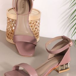 Lavie Women Block Heel Sandals-image-51