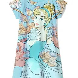 Wear Your Mind Girls Cinderella PrintedA-Line Dress-2