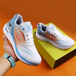 PATHAR Men Running Non-Marking Shoes-16
