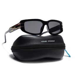 Voyage Unisex Rectangle Sunglasses with UV Protected Lens-26