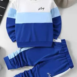 ELPIXIE FASHION Unisex Blue Clothing Set-picture-18