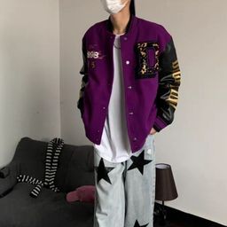 StyleCast Men Typography Open Front Jacket image 4