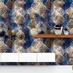 ArtzFolio Printed UV-Resistant Anti-Bacterial Wild Snakeskin Peel & Stick Wallpaper-image-28