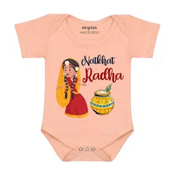 Arvesa My First JanmashtamiPrinted Romper-17