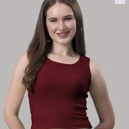 Friskers Pack Of 2 Cotton Tank Crop Top-picture-21