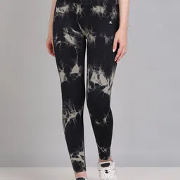 KOBO Printed Ankle Length Training Tights-image-53