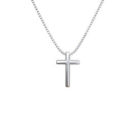 Ringzinnie Unisex 925 Sterling Silver Cross Pendant With Chain-9