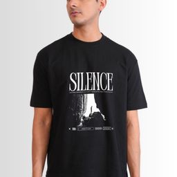 URBAN FLAUNT Men Typography Printed Raw Edge T-shirt-picture-8