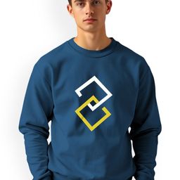 AUSK Men Blue Fleece Full Sleeve Round Neck Printed Sweatshirt-picture-17