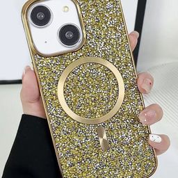 Luxury Kase Solid Printed iPhone 15 Plus Back Case Mobile Accessories-image-43