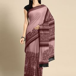 BUTA BUTI Floral Pure Cotton Saree-image-68