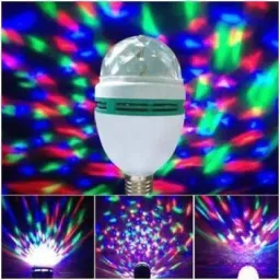 BEST DEAL LED ROTATING BULB IN MULTICOLOR Single Disco Ball Single Disco Ball-38