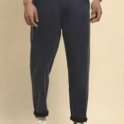Global Republic Men Smart Slim Fit Trousers-image-94