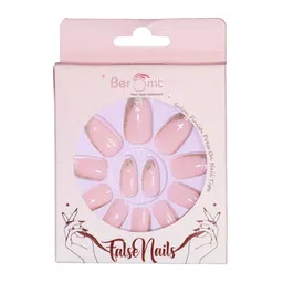 BEROMT Set Of 16 Salon Finish Press On Nail Tip With Application Kit - BFN338FN image 1