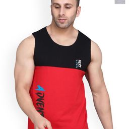 SLOWLORIS Men Pack Of 2 Combed Cotton Bio-Wash Innerwear Vests-picture-6