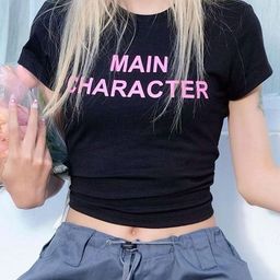 LULU & SKY Typography Printed Round Neck Muscle Fit T-shirt-picture-2