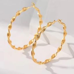 ONUYX Gold-Plated Alloy Earrings-36