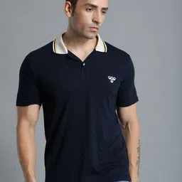 hummel Men Polo Collar T-shirt-image-93