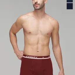 AMUL COMFY Pack Of 3 Pure Cotton Mini Trunks - AC-MTROE-NY-AF-MA-3XL-3PC-picture-15