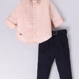 LITTLE COLLARS Boys Embellished Shirt with Trousers-picture-21