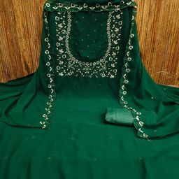 LeeliPeeri Designer Embroidered Unstitched Dress Material-image-85