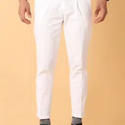J White by Vmart Men Solid Trousers-image-46