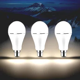 Ujala (Emergency Bulb) 12W Rechargeable LED (Emergency Light)(Pack of 3)NV175 4 hrs Bulb Emergency Light-image-88