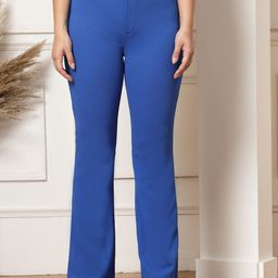 aayu Women Relaxed High-Rise Trousers-image-43