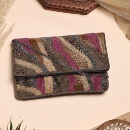 Anekaant Embellished Structured Sling Bag-image-18