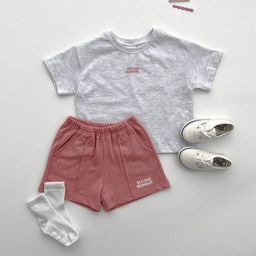 LULU & SKY Girls Printed Top with Shorts-image-58