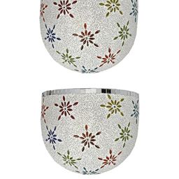 SOMIL Multicoloured Cylinder Glass Wall Lamps-image-82
