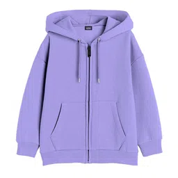 FUNKY MONKEY Girl Hooded Front-Open Sweatshirt-33