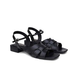 Anngiri Women Open Toe Elasticated Strappy Flats-27