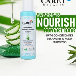 CARET ORGANIC Set Of 2 Conditioning Aloevera & Neem Shampoo -100ml Each image 4