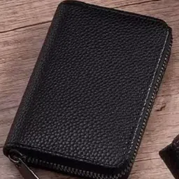 SZN Men Zip Detail Leather Card Holder-picture-50