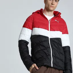 Puma Men Colorblock Slim Fit Padded Jacket-picture-30