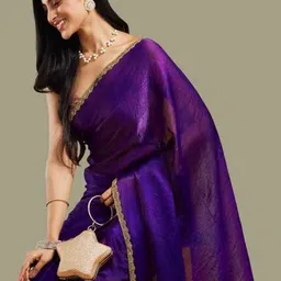LOROFY Women Embellished Mysore Silk Sarees-picture-30